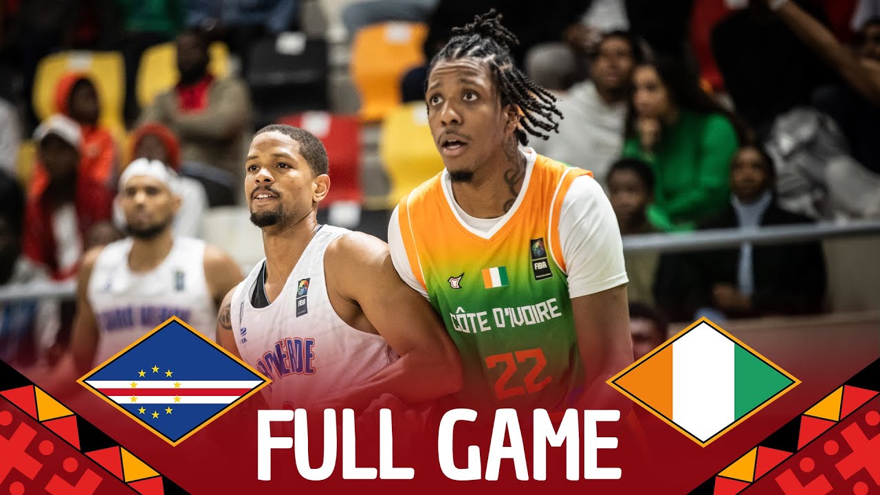 Group Phase | Cape Verde v Côte d'Ivoire | Full Basketball Game | FIBA AfroBasket 2025