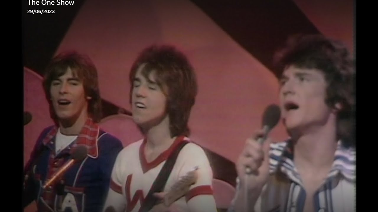 Nicky Campbell, Woody and The Bay City Rollers in Edinburgh
