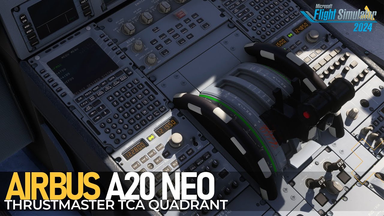How to Configure the Thrustmaster TCA Quadrant for Flybywire Airbus A320 Neo in MSFS 2024