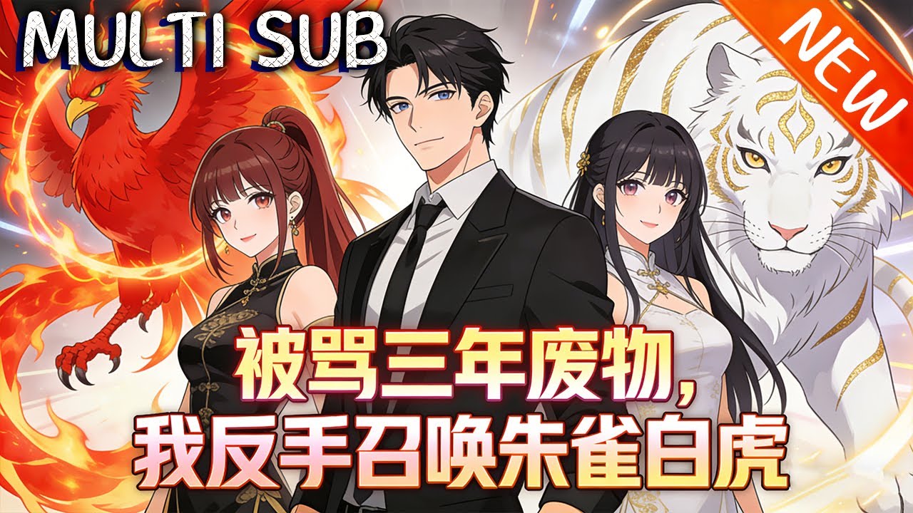 💥【新番上线】《被骂三年废物，我反手召唤朱雀白虎》万兽之主重生为赘婿苏辰，玄武兽魂遭众人嘲讽，觉醒四大神兽之力逆袭，斩小人破阴谋，补全五行战宿敌万擎苍，终重登万兽之巅！#斗破动漫 #穿越 #逆袭
