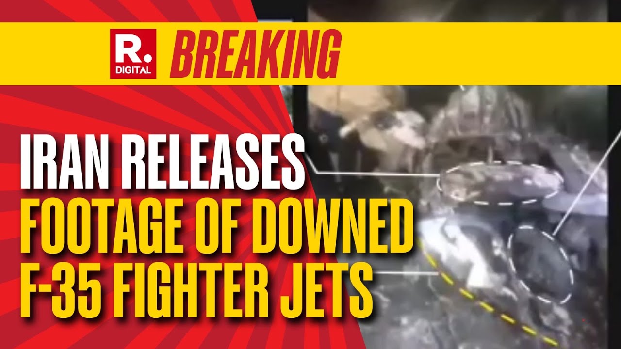 Breaking News: Iran Releases Footage Of Downed Israeli F-35 Fighter Jets | Israel-Iran WAR