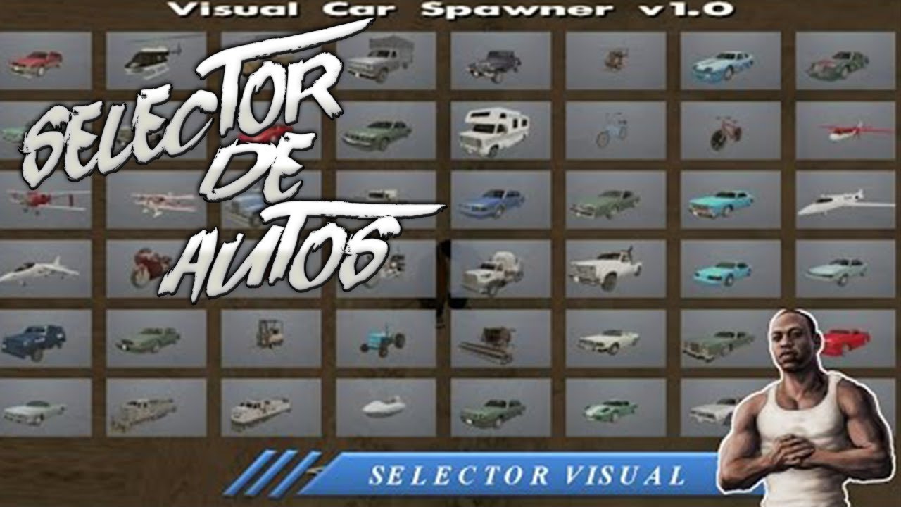 Descargar El Mejor Skin Selector De Autos Para Gta San Andreas 2017 - Por Mega