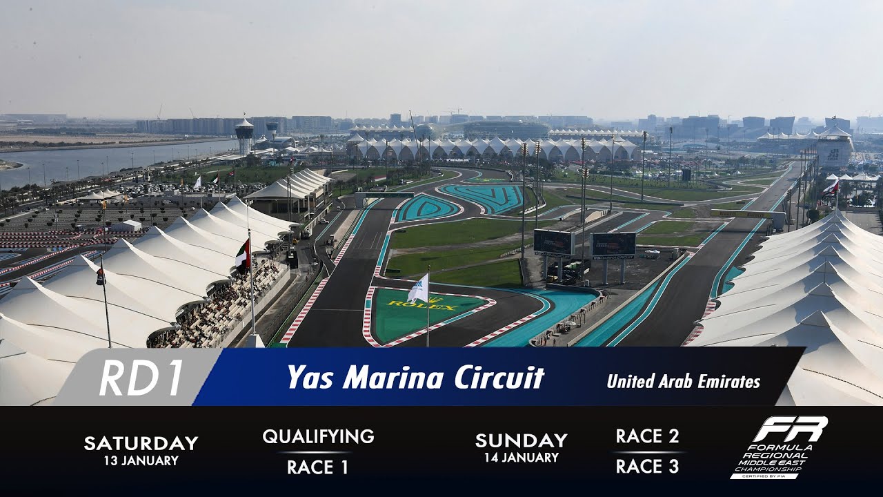 2024 Formula Regional Middle East Championship Round 1 Race 3 - YAS Marina Circuit