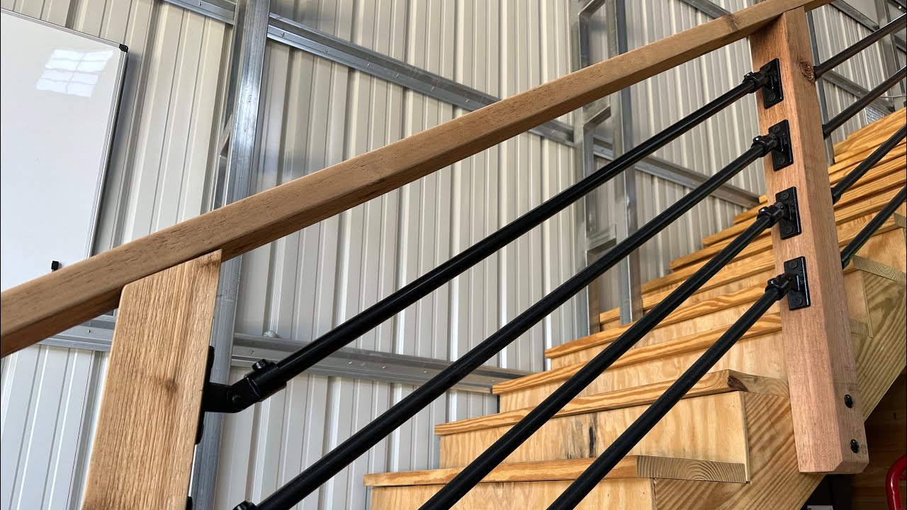 Lowe’s Steel-Tek Structural Pipe for Stair Rails