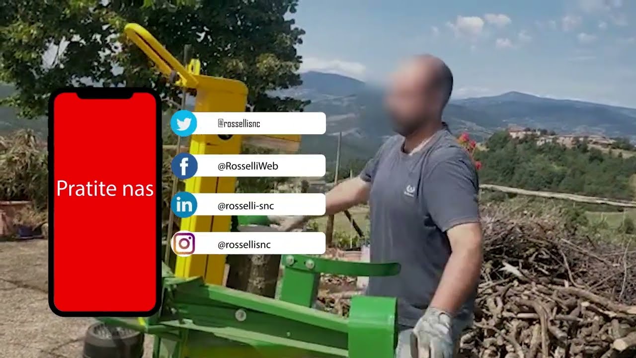 Profesionalni cjepač drva Fenix ​​​​10 - Rosselli Snc