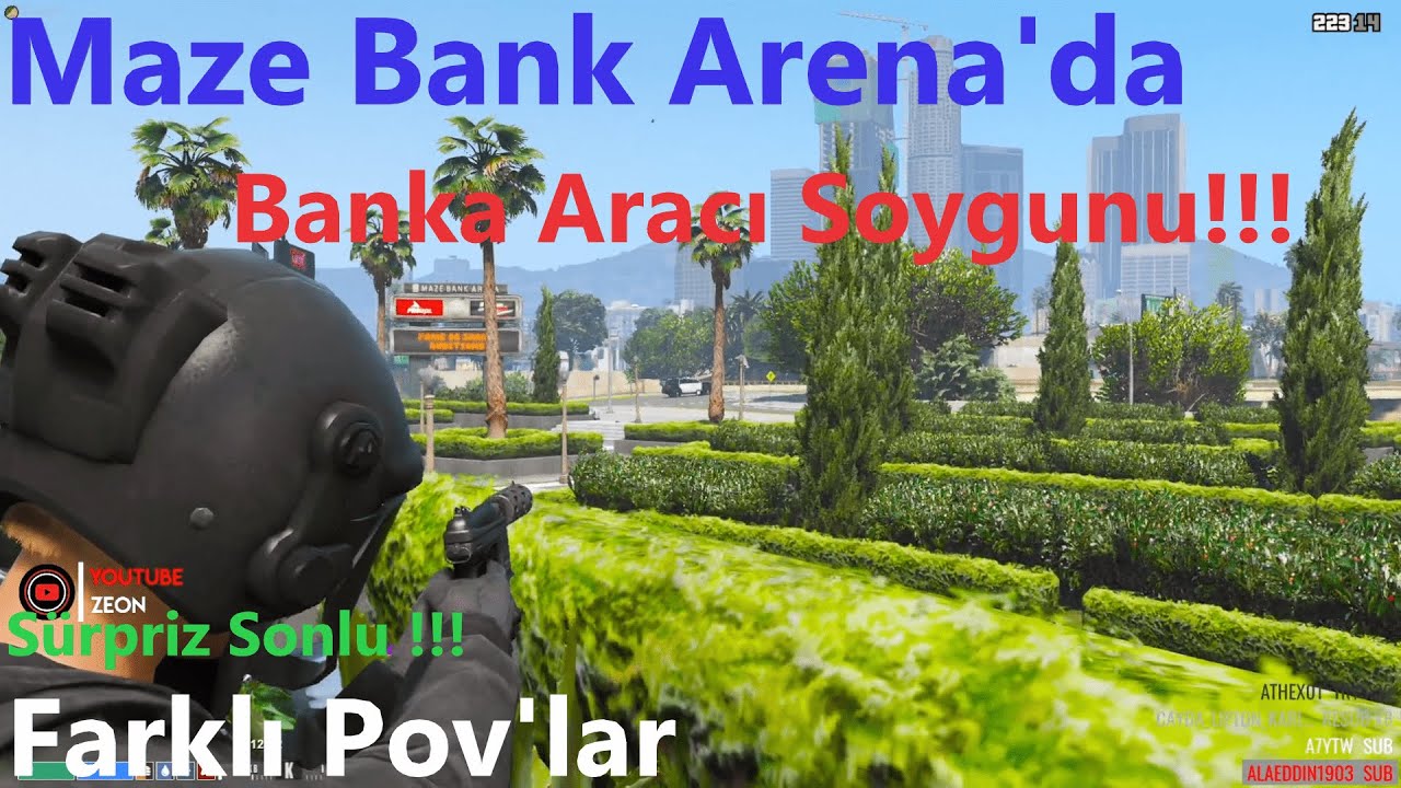 EDRP - ErikDalı RP l Maze Bank Arena'da Banka Aracı Soygunu !!