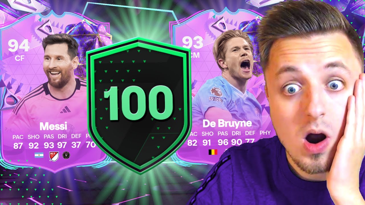 100 SPIELER UPGRADE PACKS! 😱🤑 | FC 24 Ultimate Team