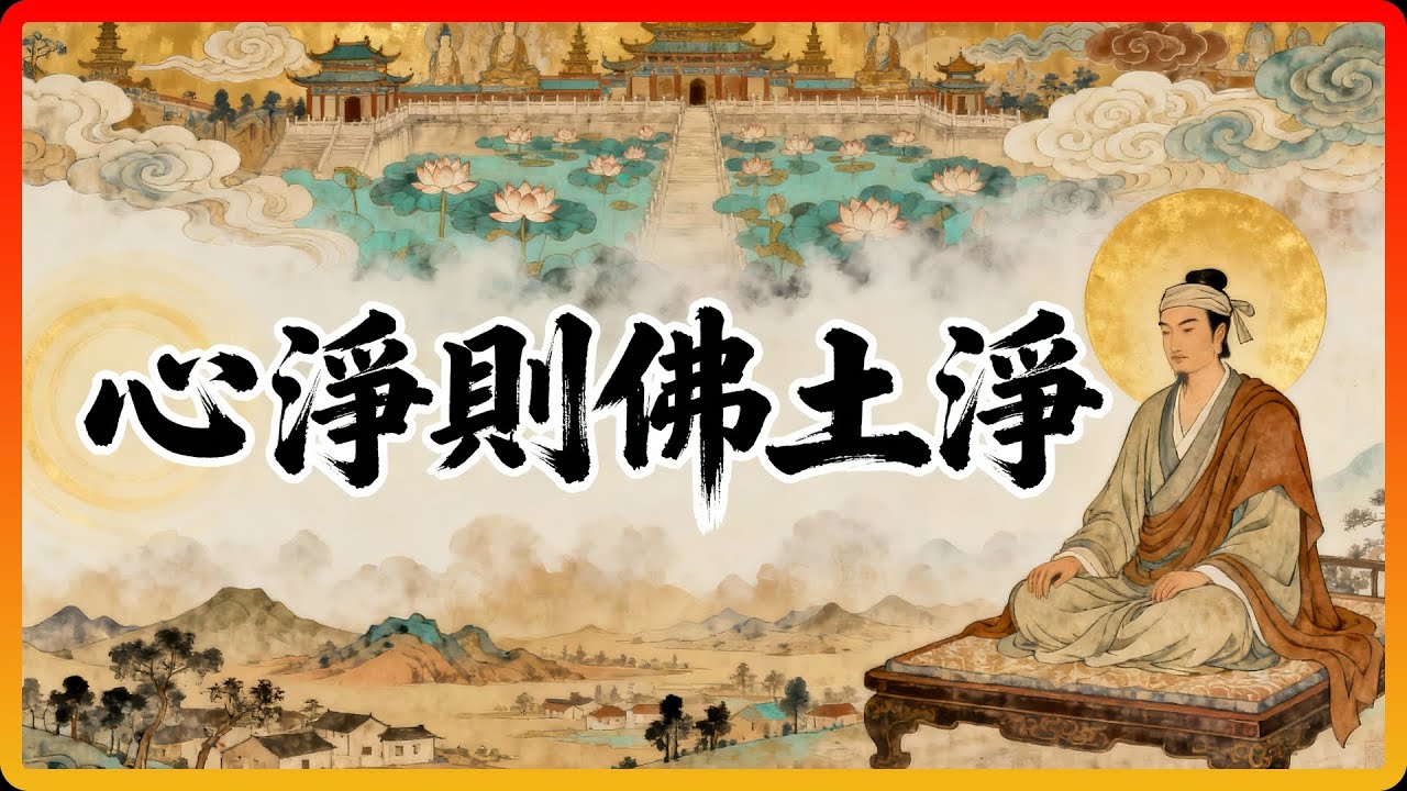 深解《維摩詰經》心淨則佛土淨，轉化你的當下世界！#佛教故事 #佛法 #修行 #開悟