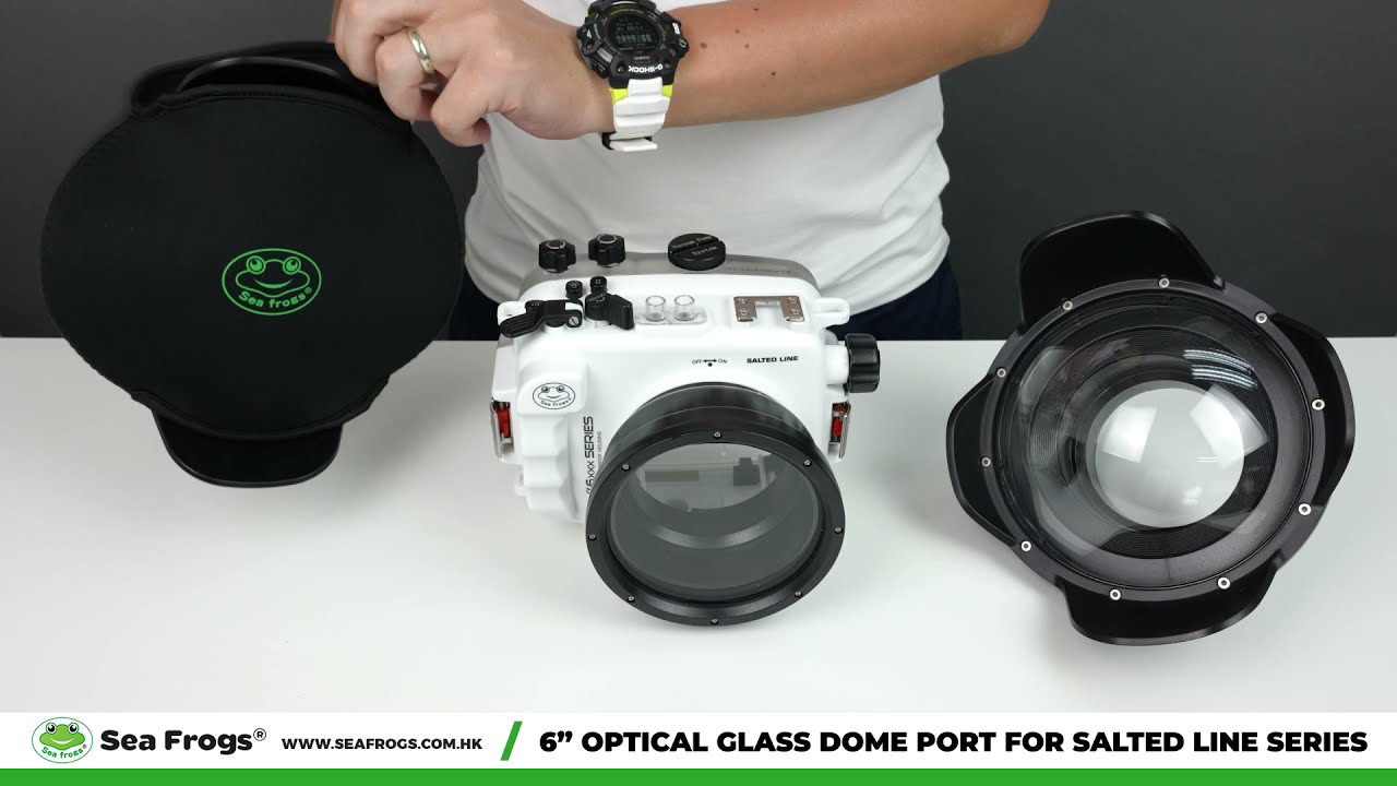 6-inch Optical Glass Dry Dome Port for Salted Line series