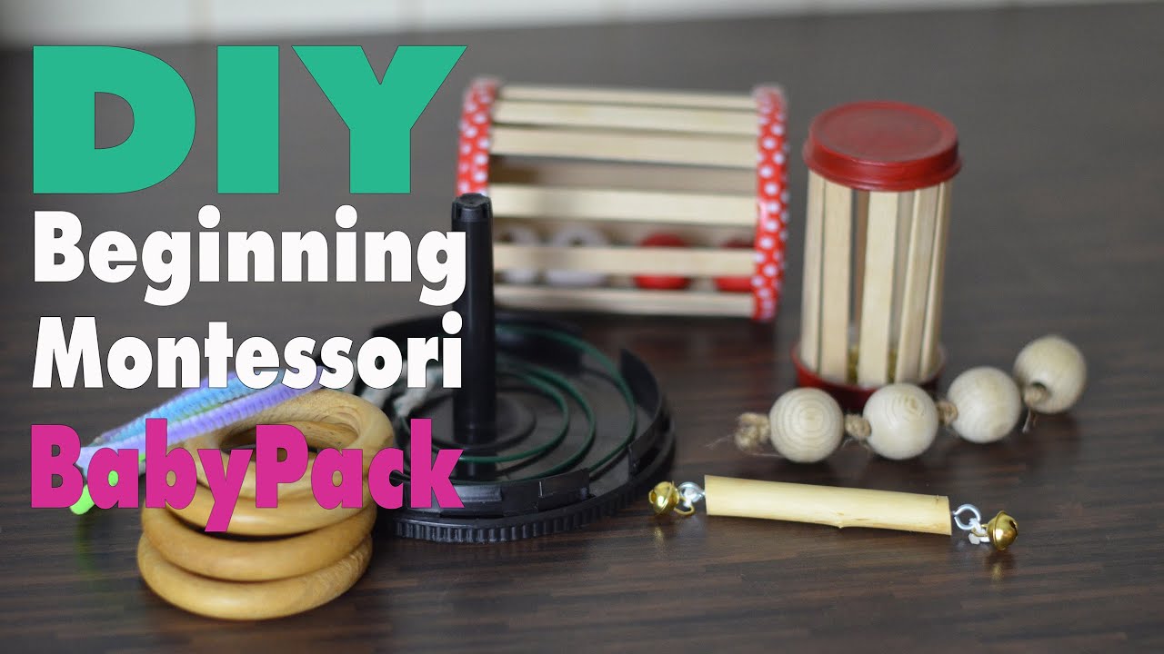 DIY Montessori Spielzeug Baby Pack | 5 Toys | mamiblock - Learn & Play