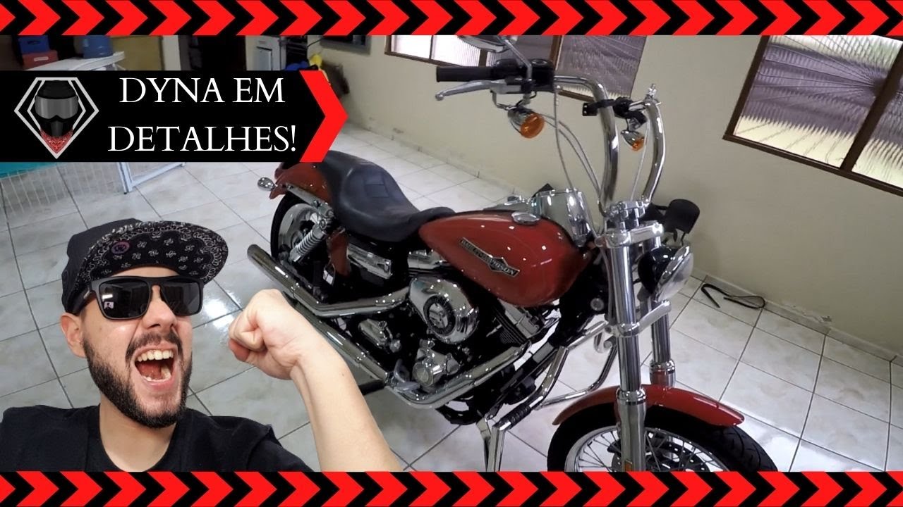 DYNA SUPER GLIDE CUSTOM 2011 EM DETALHES!