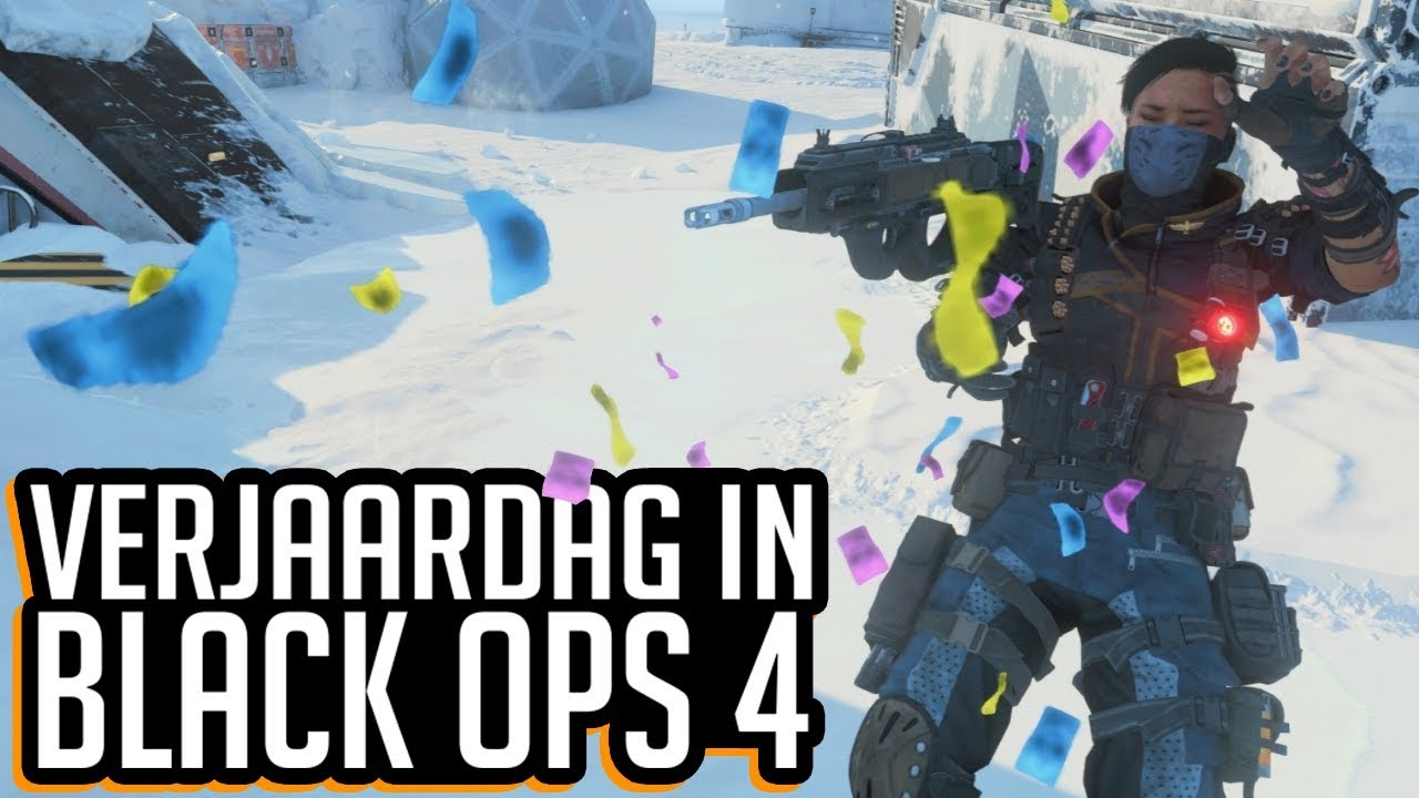 FEESTJE VIEREN OP ICEBREAKER! (COD: Black Ops 4)