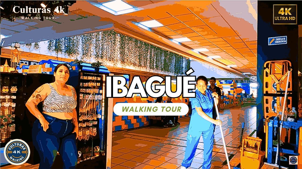 Mall POV Walking Tour [ Centro Comercial Multicentro ]  IBAGUE/COLOMBIA Culturas 4K