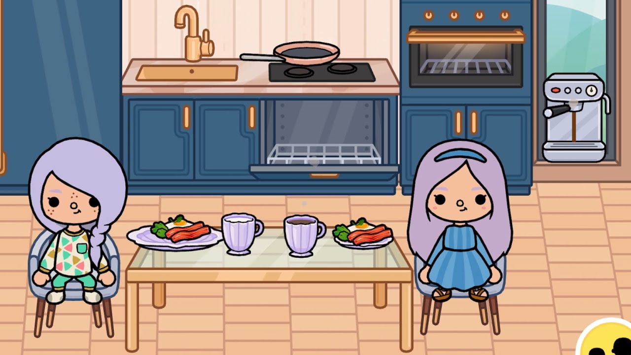 Toca boca #2 Anya lánya nap