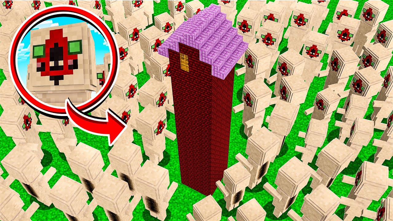 CASA NO CÉU vs 10000 SCP-173 NO MINECRAFT *impossível* ‹ Koow ›