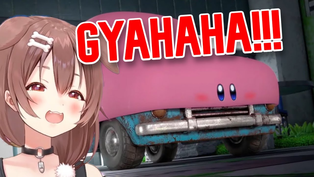 Korone Completely Loses It When She Sees Car Kirby & Other Transformations During Nintendo Direct