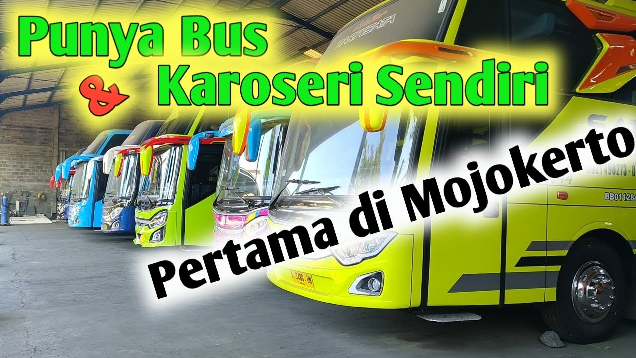 Bus Satrio Piningit Satrio Aneka Logam Mojokerto