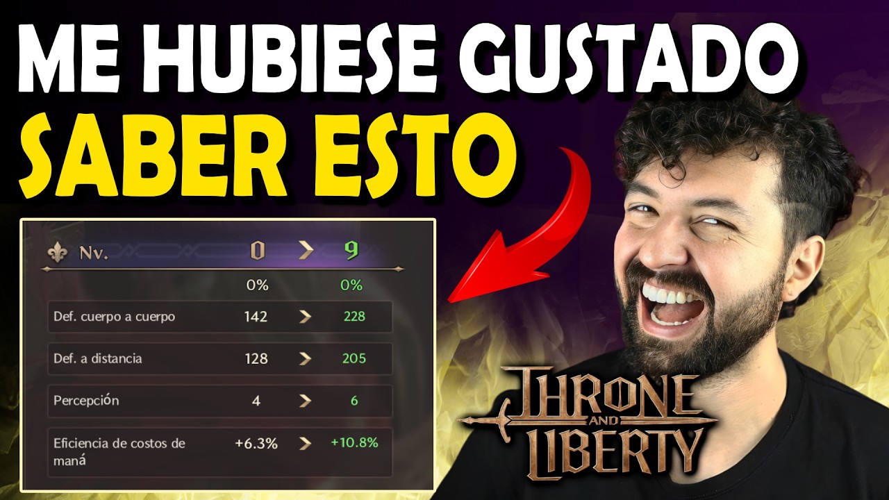 Guía DEFINITIVA para subir correctamente de nivel objetos y mejorar rasgos Throne and Liberty