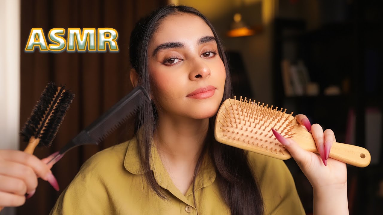 ASMR FARSI | آرایشگری که موهات رو درست میکنه و ریلکست میکنه😴  ای اس ام ار رول پلی