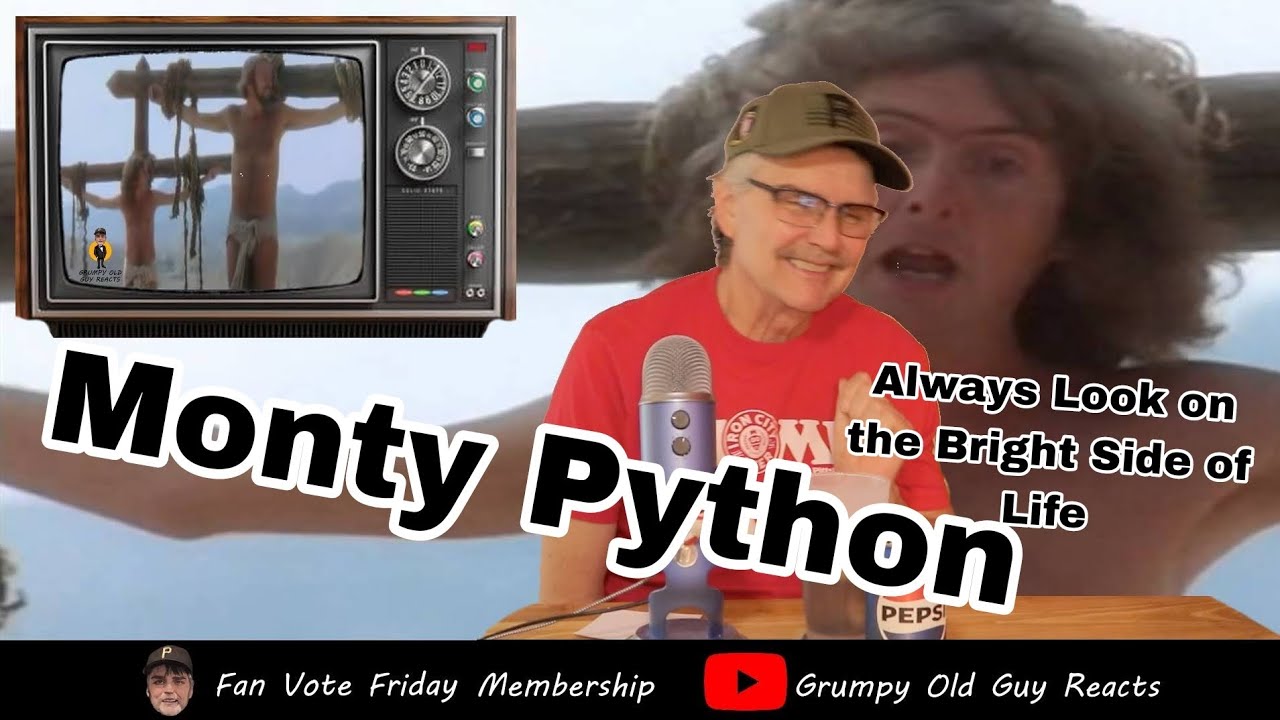 MONTY PYTHON - ALWAYS LOOK ON THE BRIGHT SIDE OF LIFE | FIRST TIME HEARING | REACTION