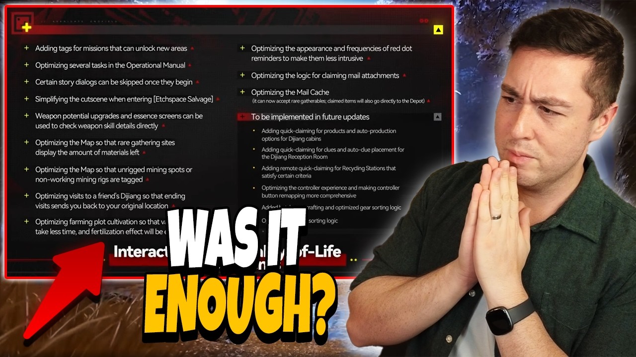 Arknights Endfield's Dev Log Missed 1 Important Thing