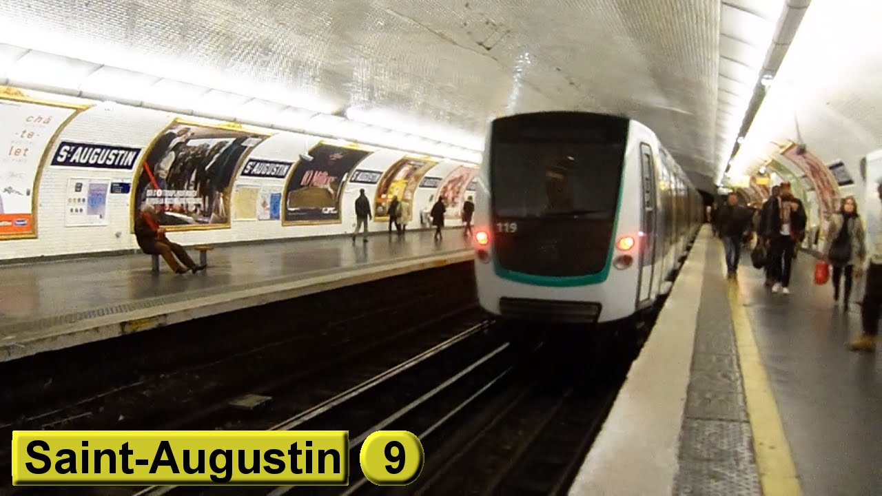 Saint-Augustin | Ligne 9 : Métro de Paris ( RATP MF01 - MF67 )