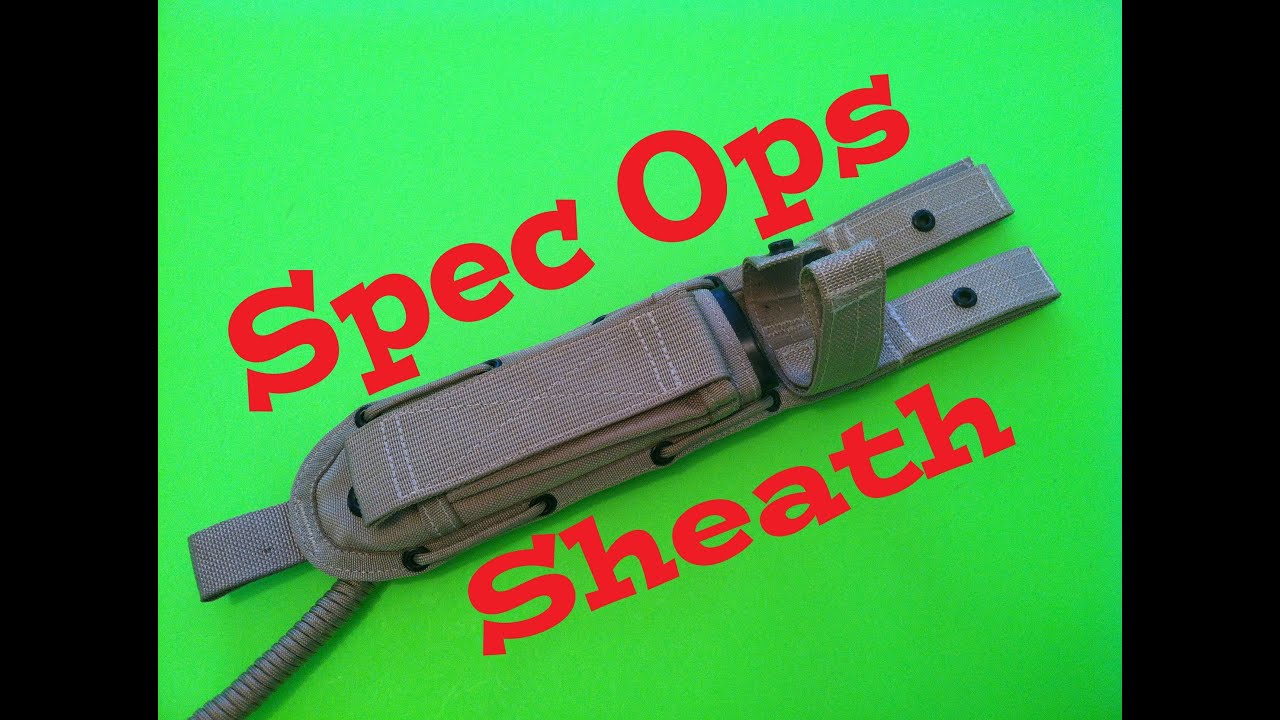 Spec Ops Knife Sheath Review