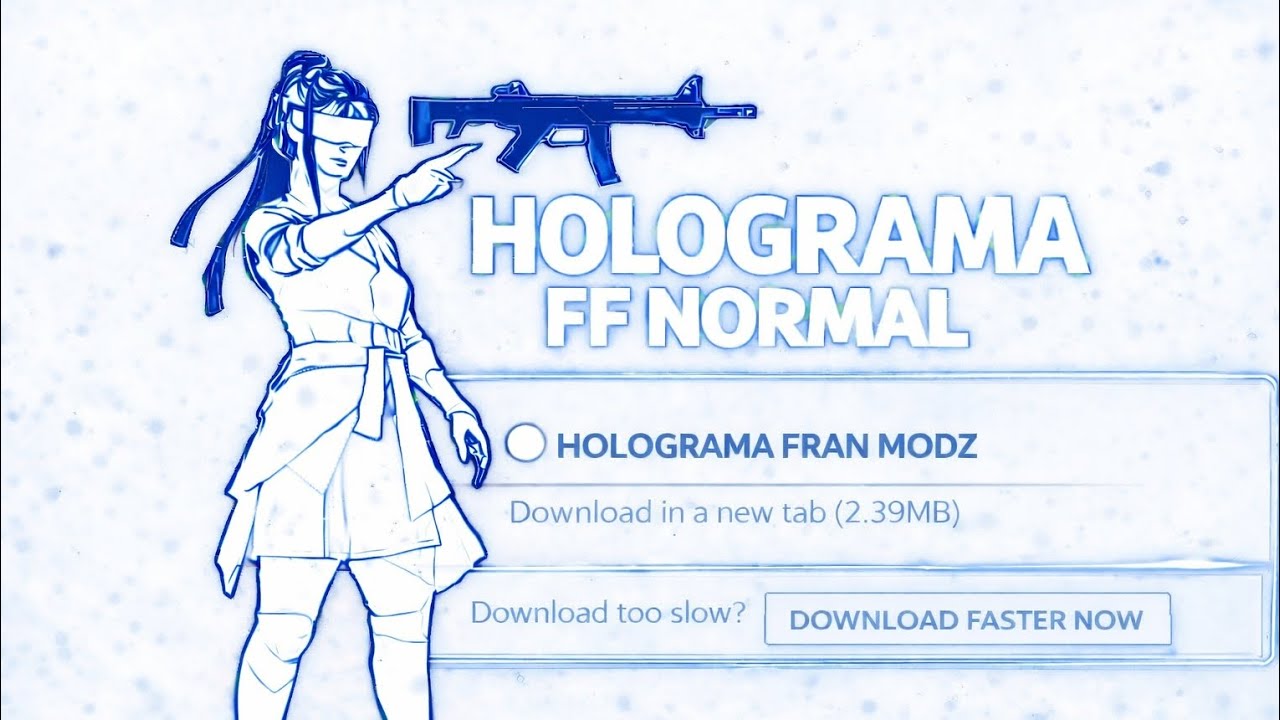Corre que saiu atualização do holograma 