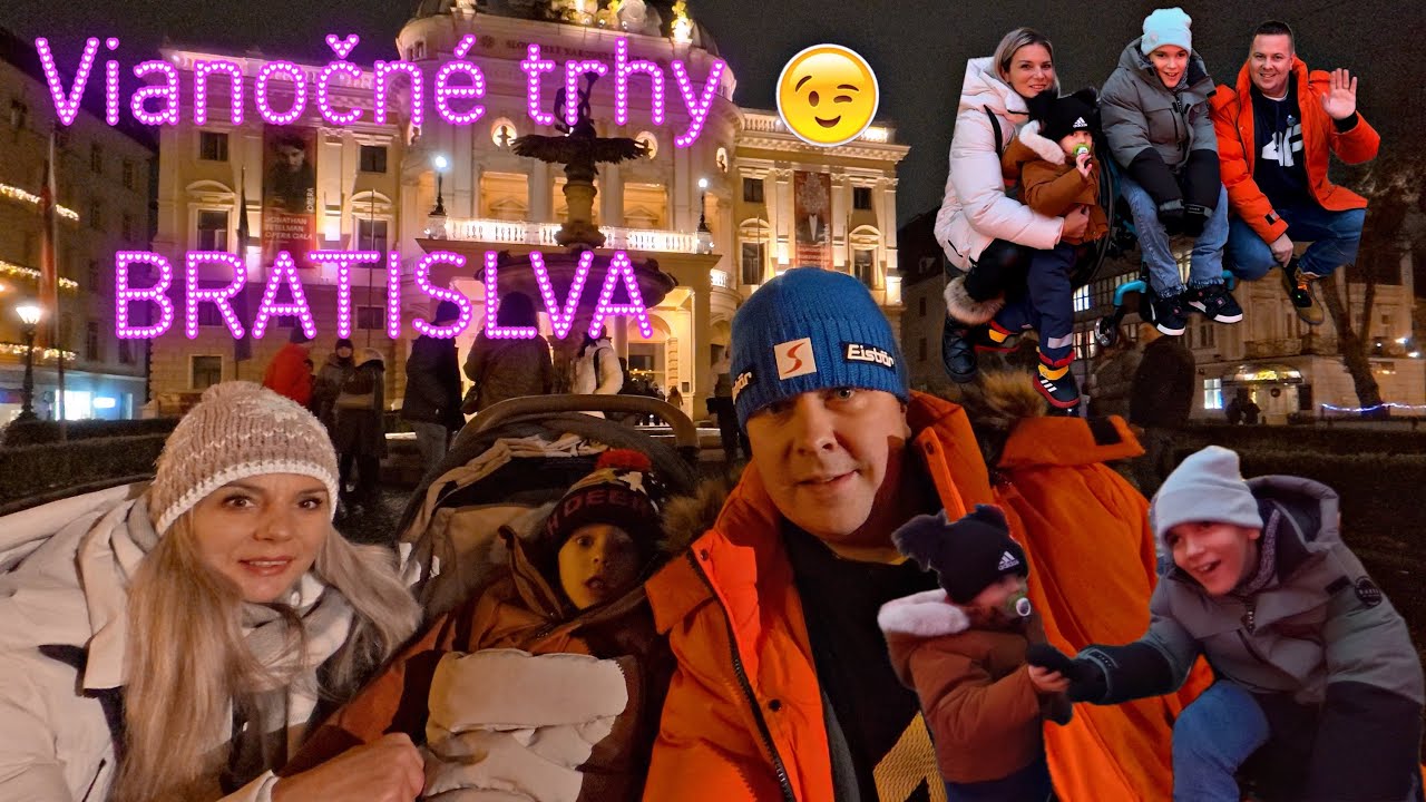 ✨ Bratislavské vianočné trhy 🎄 | Čaro Vianoc, stretnutia s fanúšikmi | Travel_vlog video 2025 4K 🎥✨