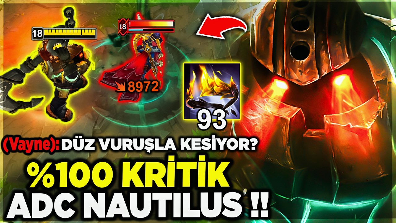 %100 KRİTİK 93 KİBİR NAUTİLUS ADC !! DÜZ VURA VURA KESİYORUM DELİRDİLER !!