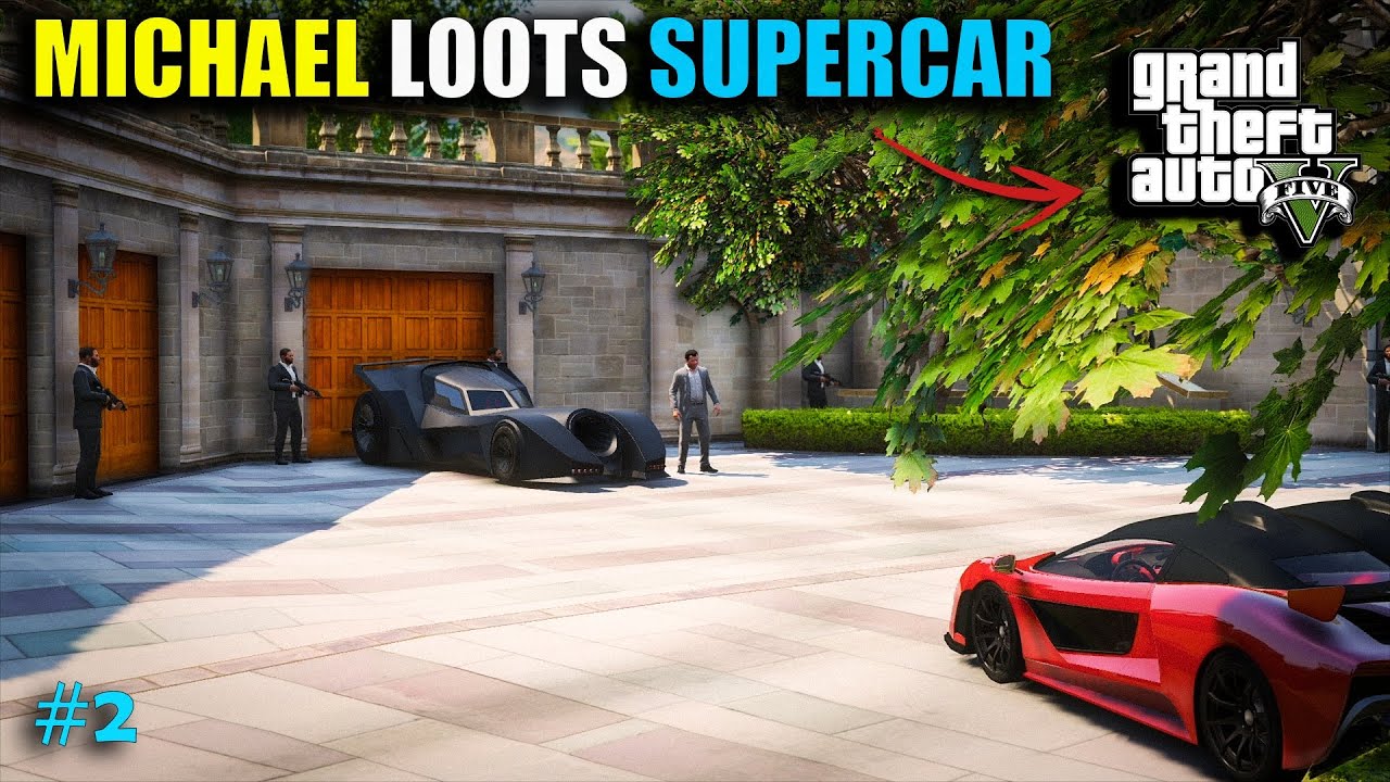 MICHAEL LOOTS SUPERCAR 🤑 GTA 5 // #gta5 #gta #rockstargames @TechnoGamerzOfficial 