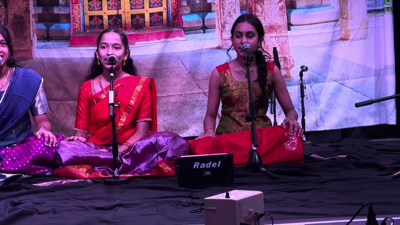 4 - SArasa mukhi - GowDa malhAr - Sukadhwani students singing at 2026 IFAA Nada Pratibha