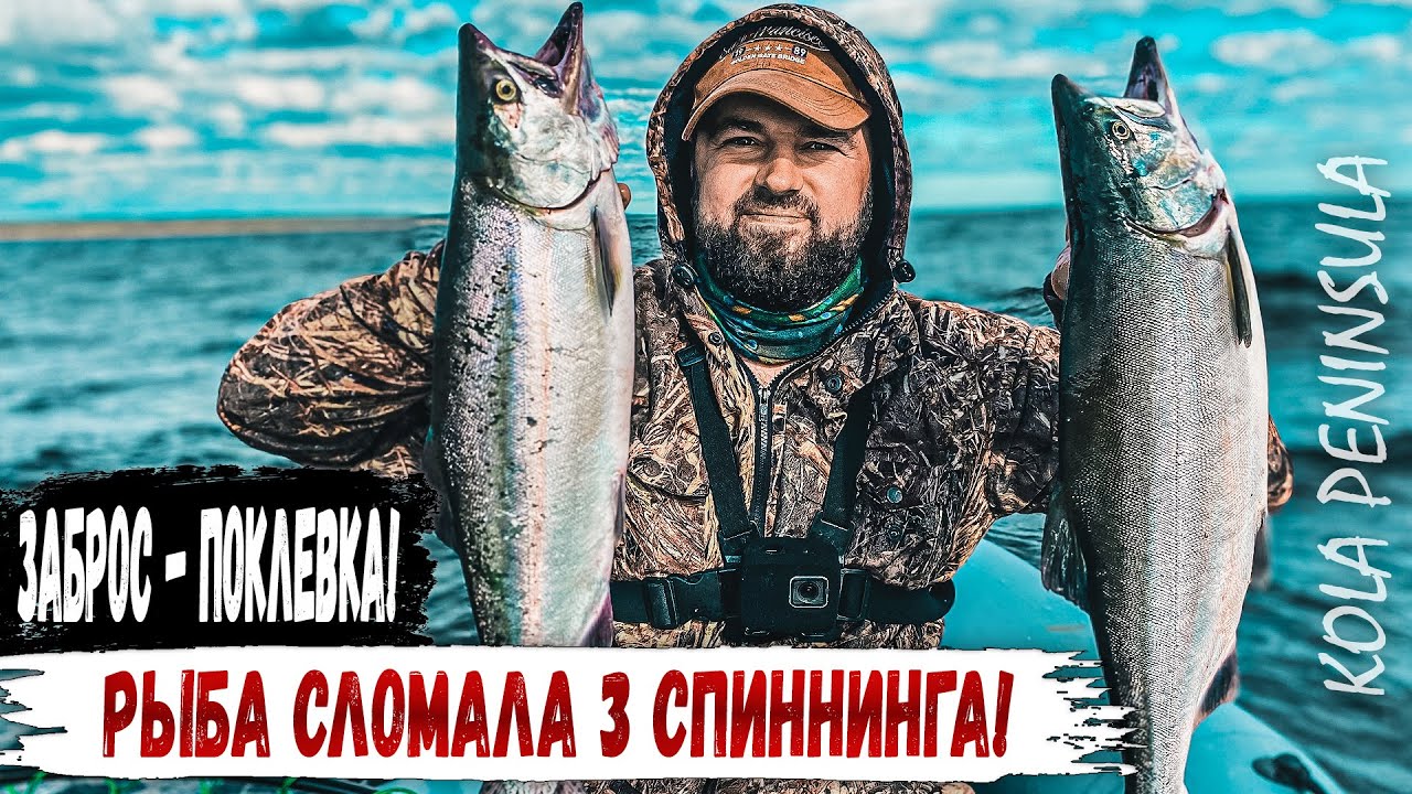 ЗАБРОС – ПОКЛЕВКА. ЛОВЛЯ ГОРБУШИ В МОРЕ. ДЕЛИКАТЕСЫ.  СКАЗОЧНАЯ РЫБАЛКА В ЧАВАНЬГЕ НА КОЛЬСКОМ.