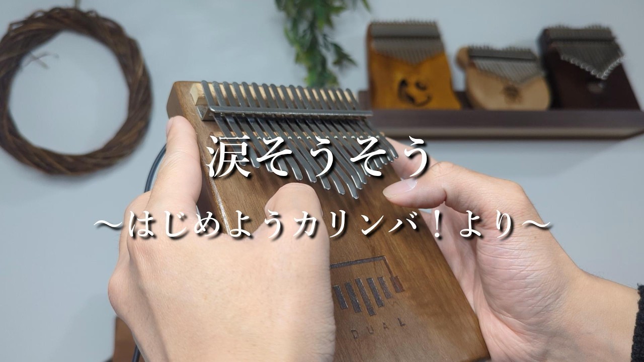 【カリンバ演奏】涙そうそう 夏川りみ はじめようカリンバ！より DUAL D1 Pro