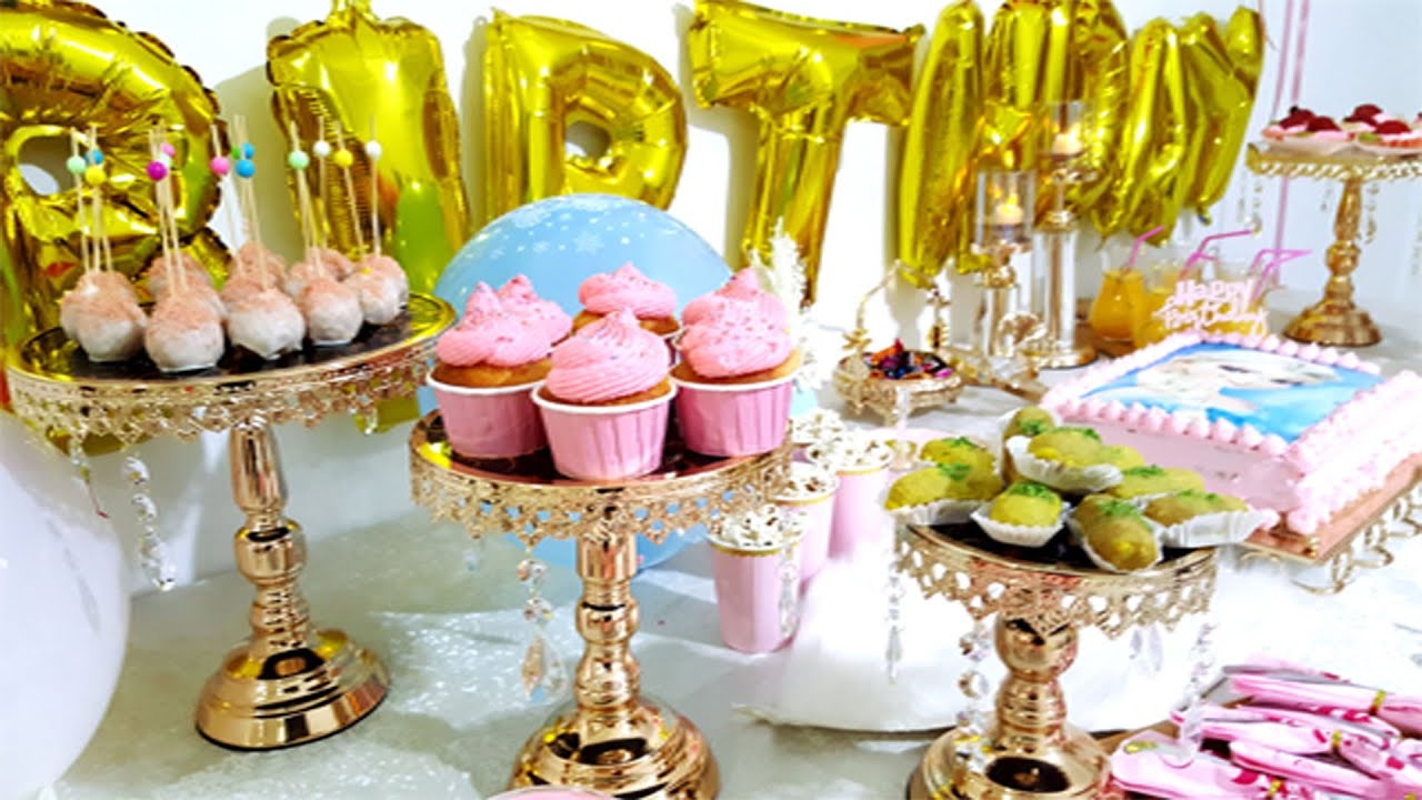 حفلة عيد ميلاد ابنتي 🎂مشتريات تحضيرات مع الحفل 🍰بادق التفاصيل