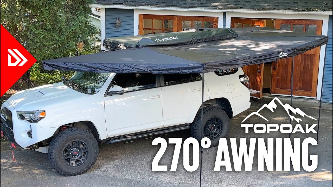 Бюджетная установка и осмотр тента TopOak 270