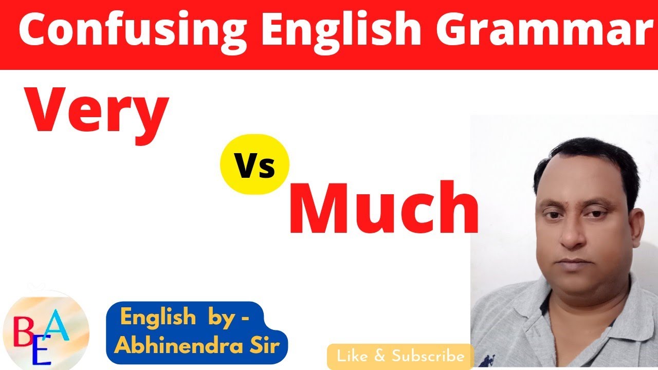 very vs much ||use of very and much ||  learn english