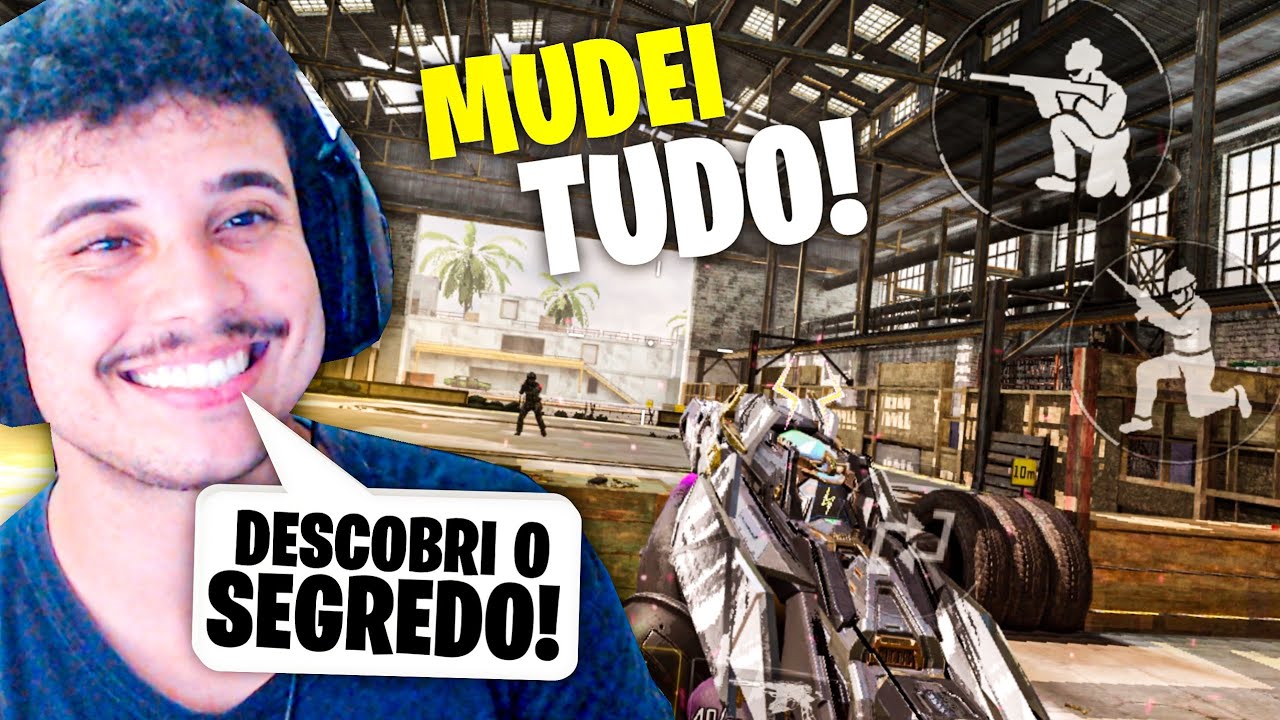 MUDEI TODAS as MINHAS CONFIGURA&Ccedil;&Otilde;ES no COD MOBILE CELULAR...🚨 HUD DE 5 DEDOS, SENSI E MAIS...