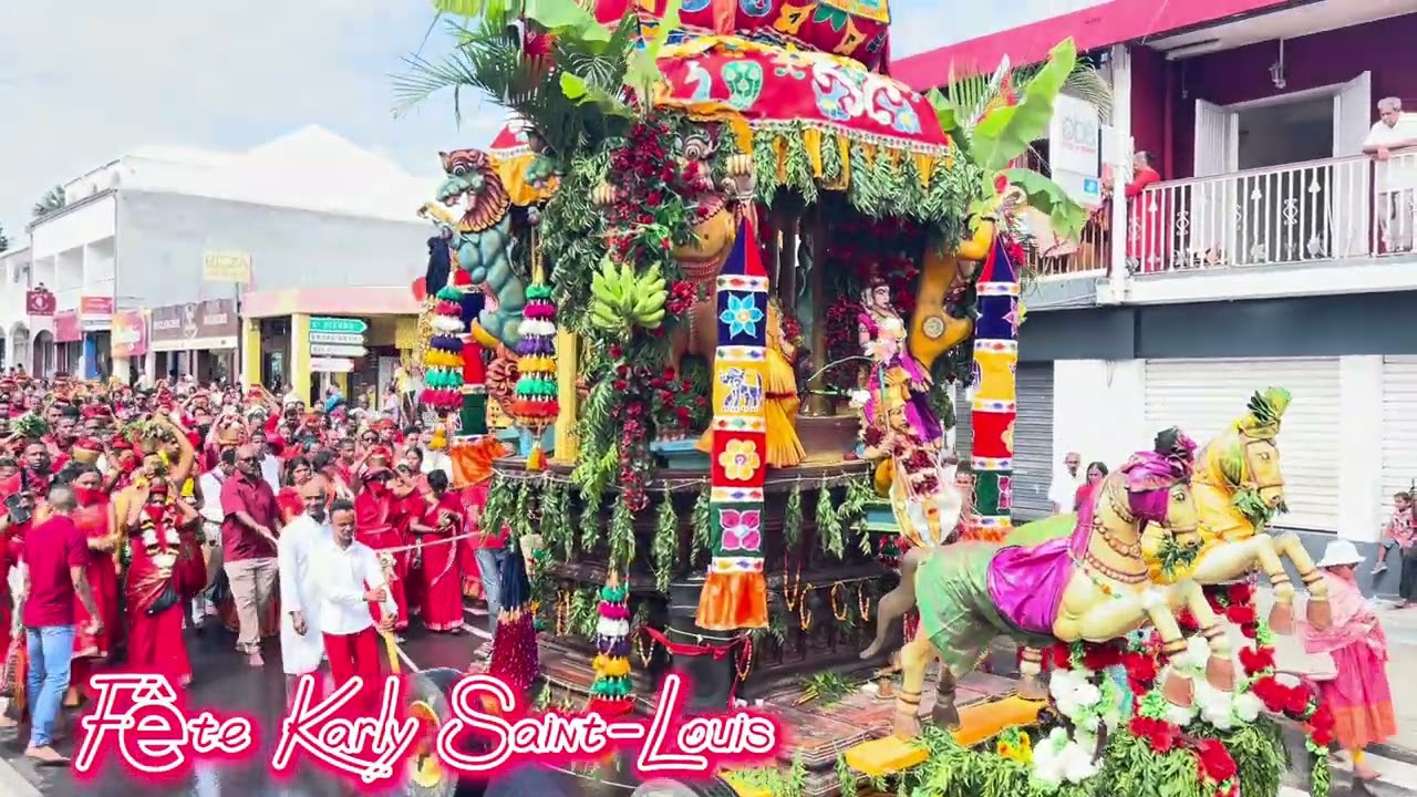 Fête KARLY grand temple de Saint-Louis dimanche 13 Août 2023 retour au temple