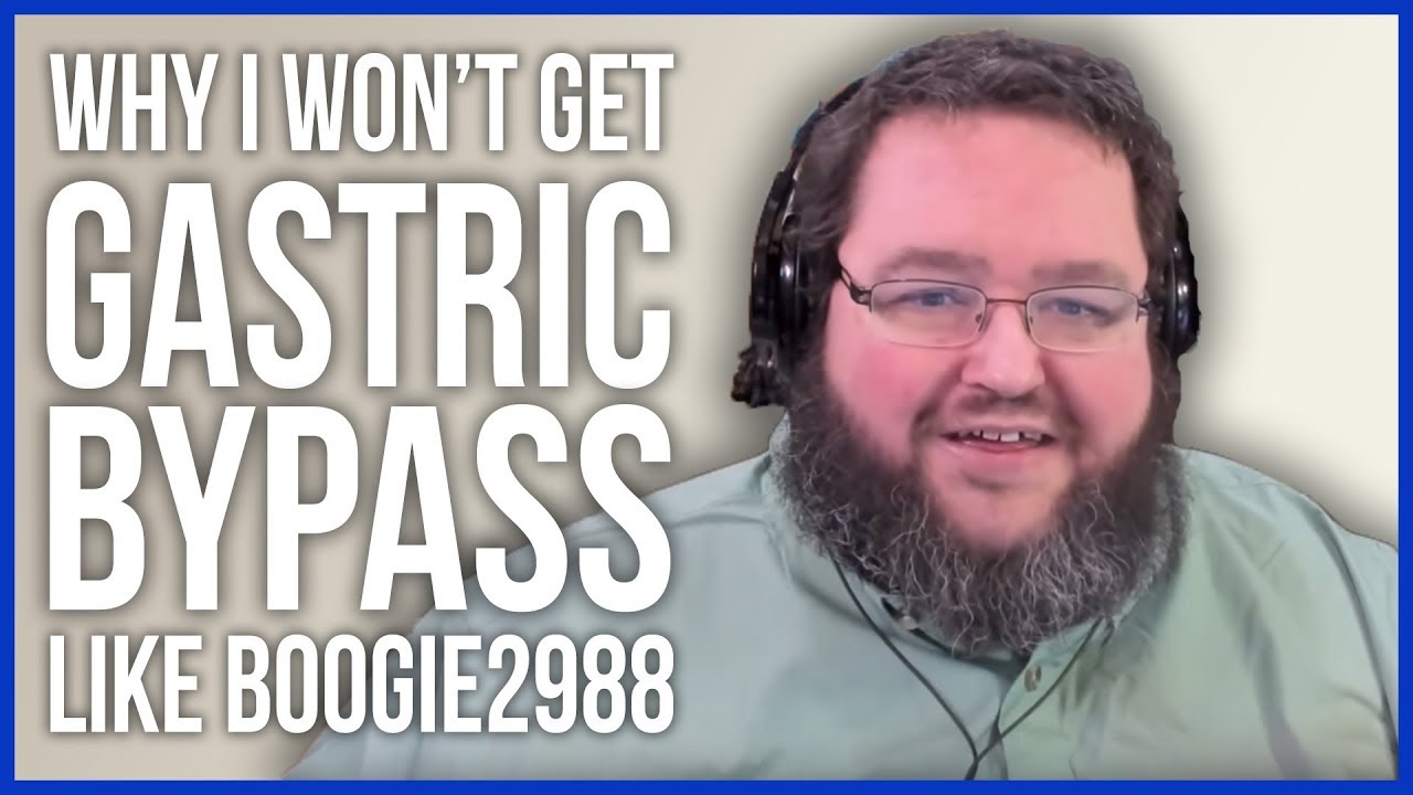 Why I'm not Getting Gastric Bypass Like BOOGIE2988 - Losing Weight with Mindfulness