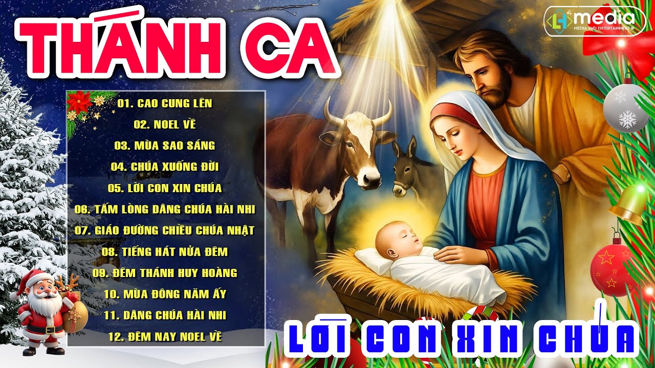 Li&ecirc;n Kh&uacute;c Nhạc Th&aacute;nh Ca Gi&aacute;ng Sinh 2025 - 2026 ▶ LỜI CON XIN CH&Uacute;A | Album Nhạc Noel - Nhạc Ch&uacute;a