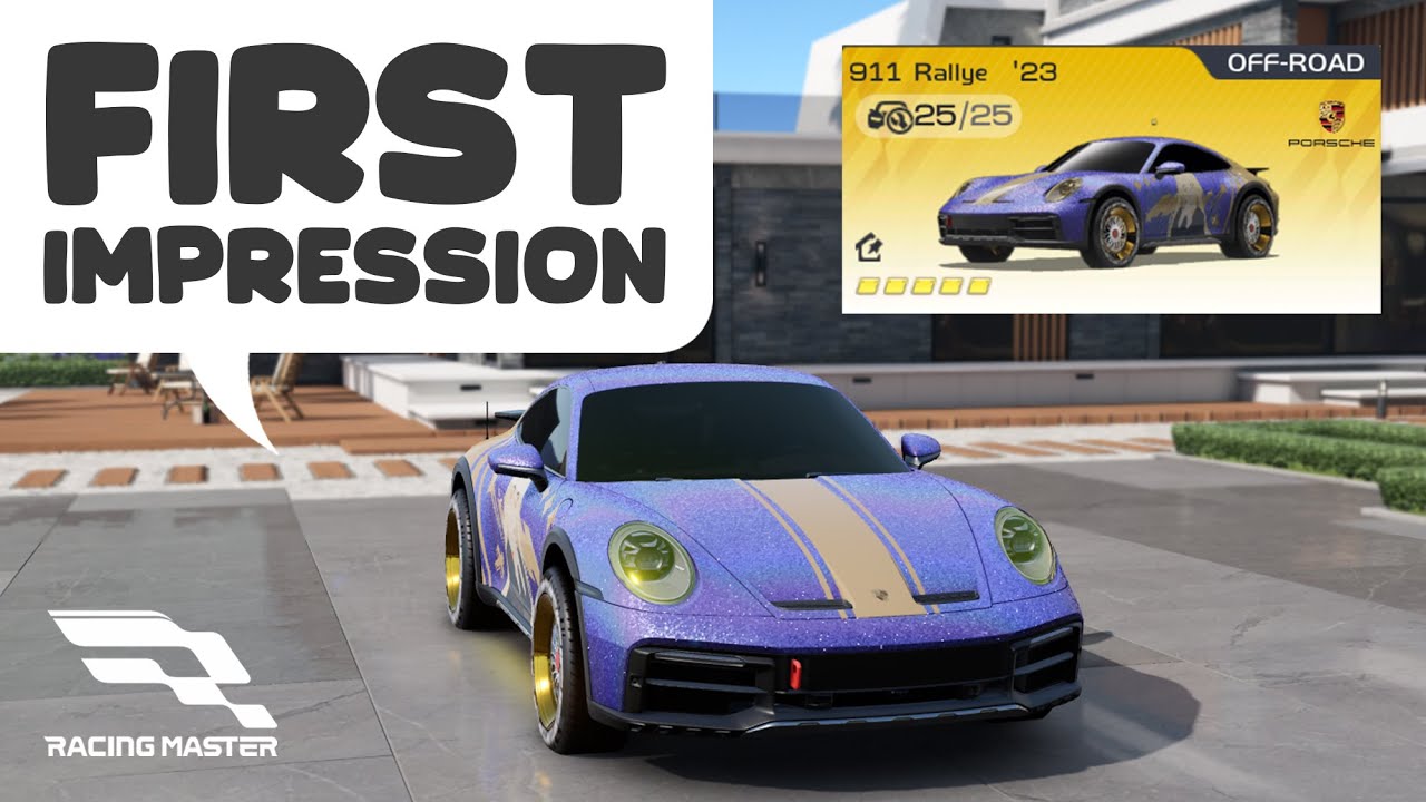 ENAK MANA NIH SAMA URUS?? Nyobain Mobil (ECU 5) Porsche 911 Rallye - Racing Master SEA