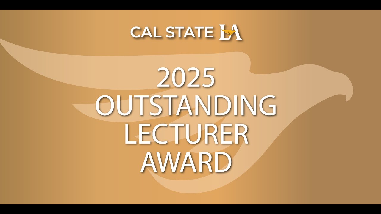 Dinur Blum_2025 Outstanding Lecturer Award