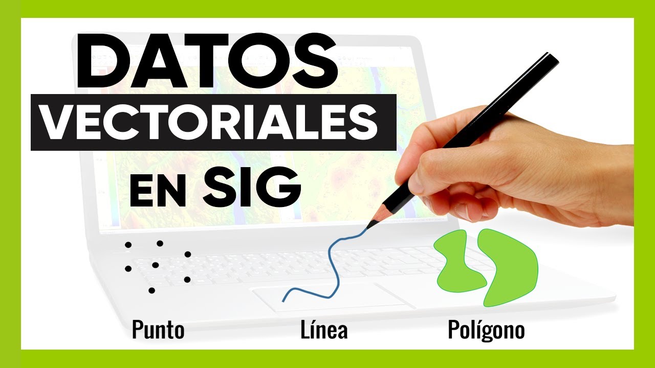 Qué son los datos vectoriales en un SIG?