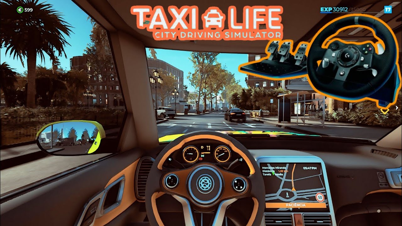 TÁXI LIFE A CITY DRIVING SIMULATOR /GAMEPLAY 4K -XBOX SS