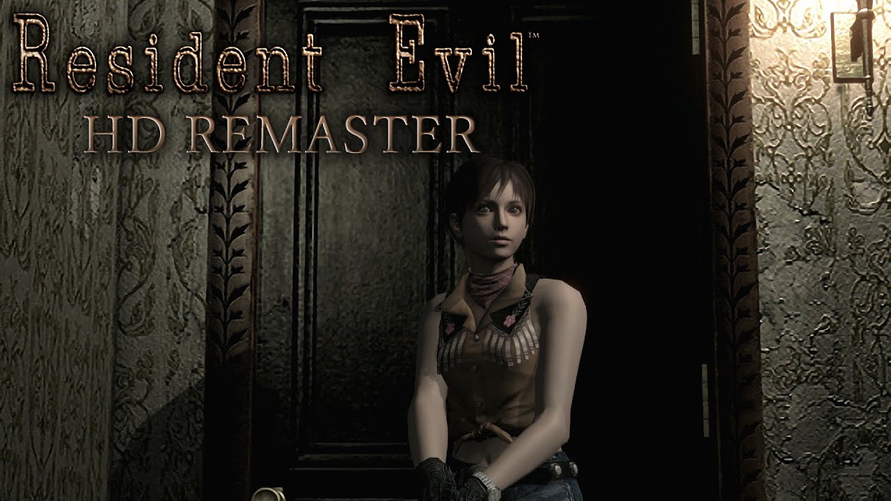 Resident Evil HD Remaster - Real Survival Mode - Rebecca Cowgirl Mod - Door skip - No Saves