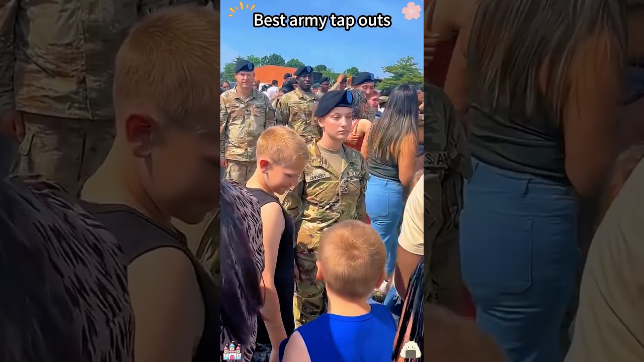 Best army tap outs #fypシ゚viral #army #surprise #reunion #military