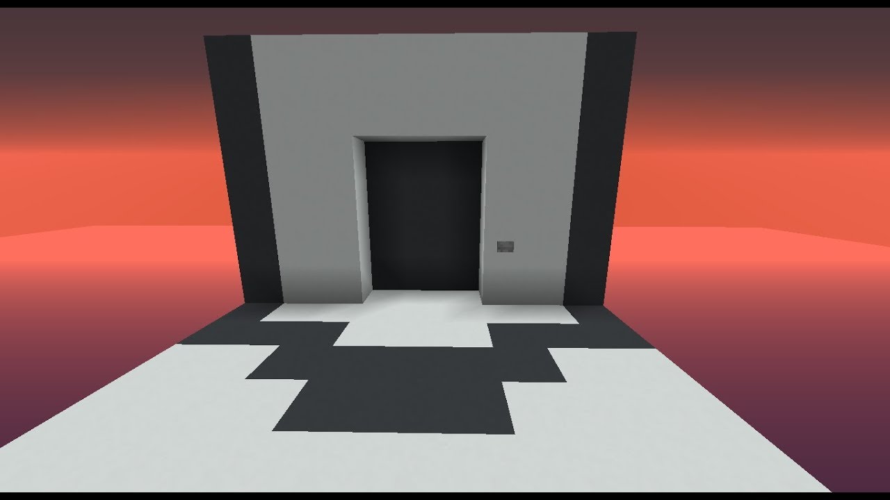 Compact 4x3 Piston Door | Minecraft 1.14.4+