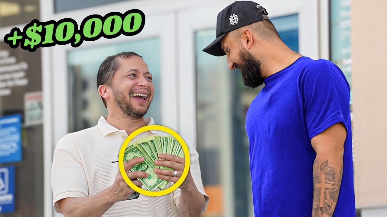 Дарим 10 000 долларов тем, кто помогает! *Эмоционально*