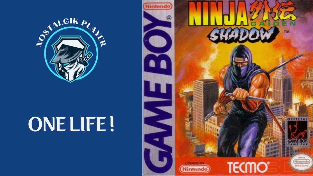 Ninja Shadow - Game Boy ( one life )